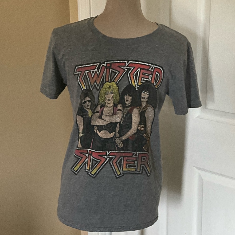 Twisted Sister vintage Gray Graphic Tee